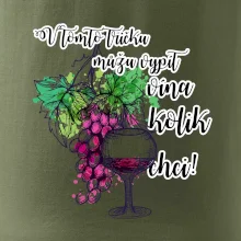 V tomto tričku můžu vypít vína kolik chci