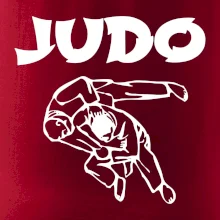 Judo nápis + postavy