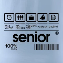 Čárový kód senior