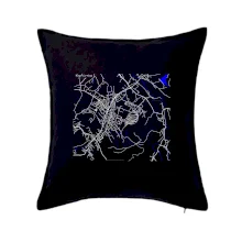 Kopřivnice - Mapa s vodními toky