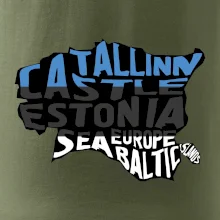 Mapy - názvy měst - Estonsko