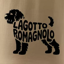 Lagotto romagnolo nápis v těle
