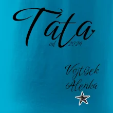 Táta od roku + jména dětí dole vlevo