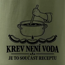 Krev není voda je to součást receptu