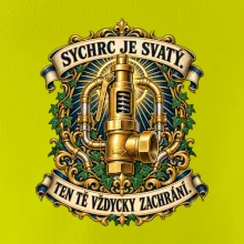 Posvátný mosazný pojistný ventil sychrc