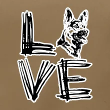 Německý ovčák love