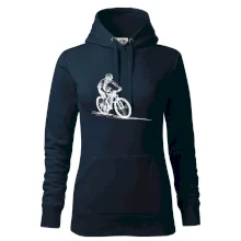 MTB kreslený cyklista MTB kreslený cyklista