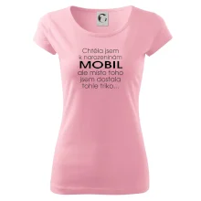 Chtěla jsem dostat k narozeninám mobil