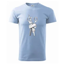 Kadeřnice nůžky a hřeben