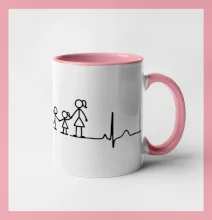 EKG rodina - kluk holka