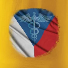 Hrdinové zdravotnictví - Česká vlajka (Pecka design)