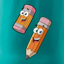 Parové triko - Tužka a guma