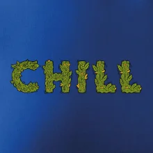 Konopí nápis chill