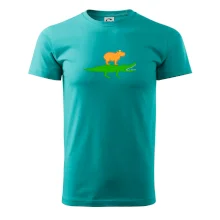 Kapybara na krokodýlovi (Moňas) Kapybara na krokodýlovi (Moňas)