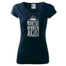 Princesses are born in August