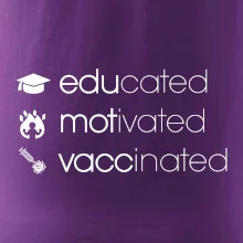 Educated motivated vaccinated