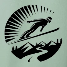 Skokan černý v kruhu