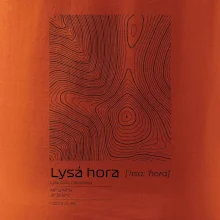 Lysá hora - vrstevnice v obdélníku