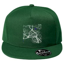 Praha - 14100 mapa s vodními toky