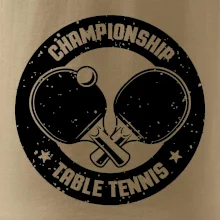 Championship Table tennis - kulatý