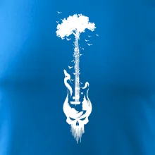 Kytara strom a lebka