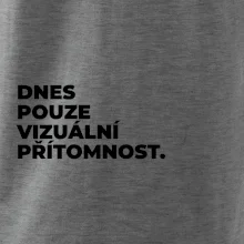 DNES POUZE VIZUÁLNÍ PŘÍTOMNOST.
