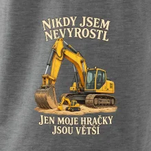 Nikdy jsem nevyrostl jen moje bagry jsou větší