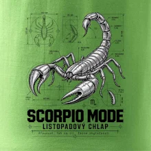 Listopadový štír technický nákres scorpio mode