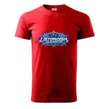 Listopadový gamer s neonovým herním ovladačem