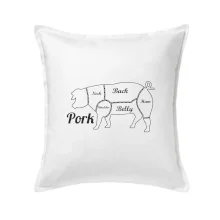 Prase nákres rozřezání