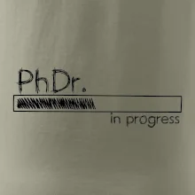 In progress titul PhDr. doktor / doktorka  filozofie