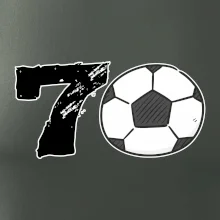 Fotbal kulaté narozeniny 70