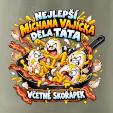 Nejlepší míchaná vajíčka dělá táta Včetně skořápek