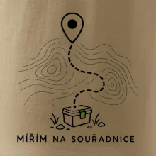 Mířím na souřadnice minimalistická trasa