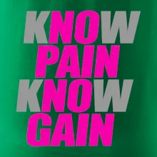 Know Pain, Know Gain Know Pain, Know Gain