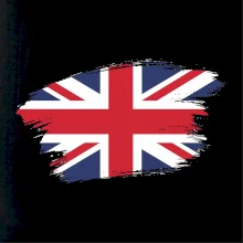 Britská vlajka roztrhaná