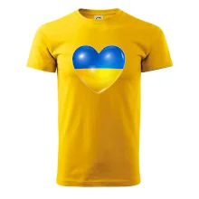 Ukrajina srdce vlajka