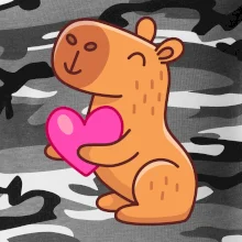 Zamilovaná kapybara