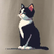 Mourovatá kočka pixel