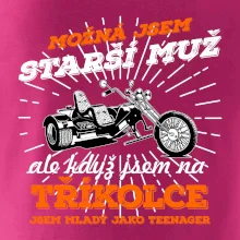 Možná jsem starší muž - tříkolka
