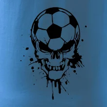 Fotbal lebka splash Fotbal lebka splash