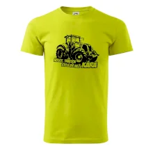 Holky, traktor stojí víc než kára