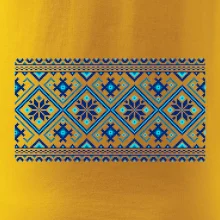 Ukrajinský vzor - modrý