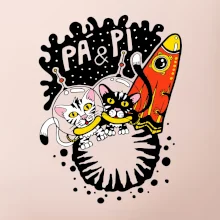 Pá a Pi z kočičí planety (Pecka Design)