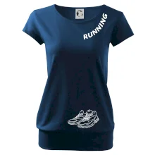 Running nápis šikmo