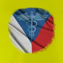 Hrdinové zdravotnictví - Česká vlajka (Pecka design)