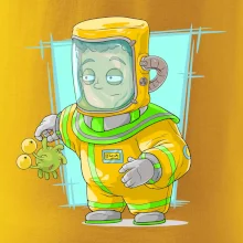 Vesmírný voják zelený