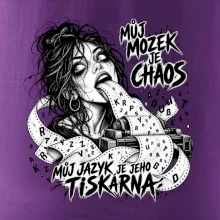Můj mozek je chaos a jazyk tiskárna