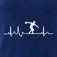 EKG hod diskem