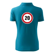 Dopravní značka - omezení rychlosti 20